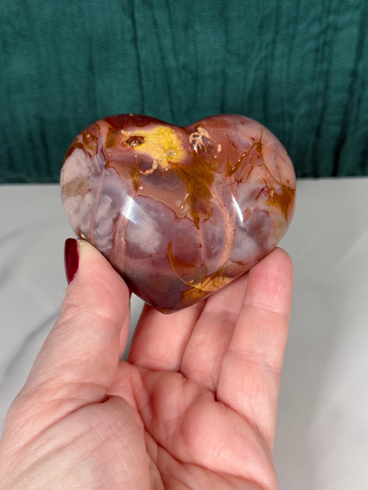 Petrified Wood Heart