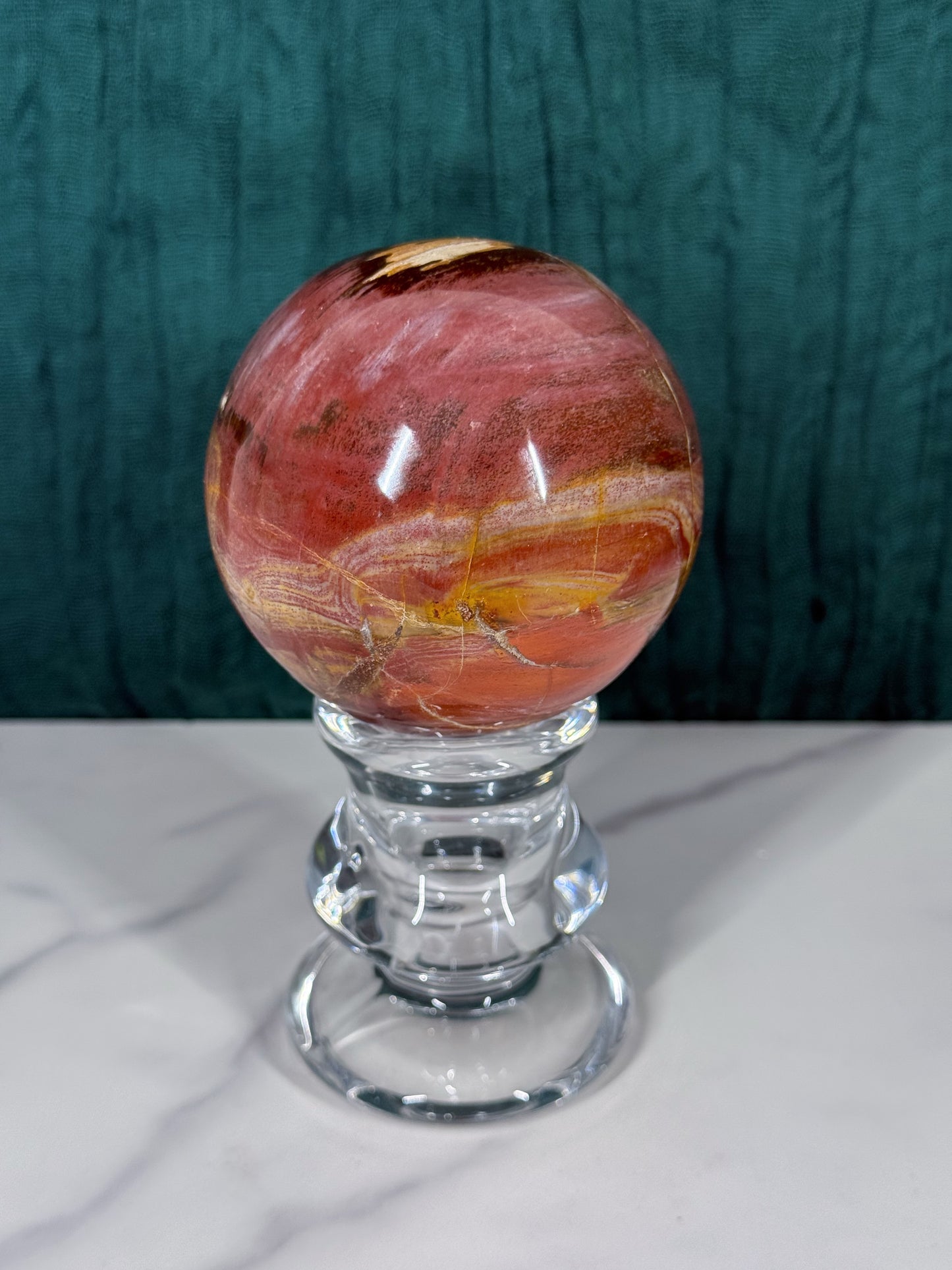 Petrified Wood Sphere