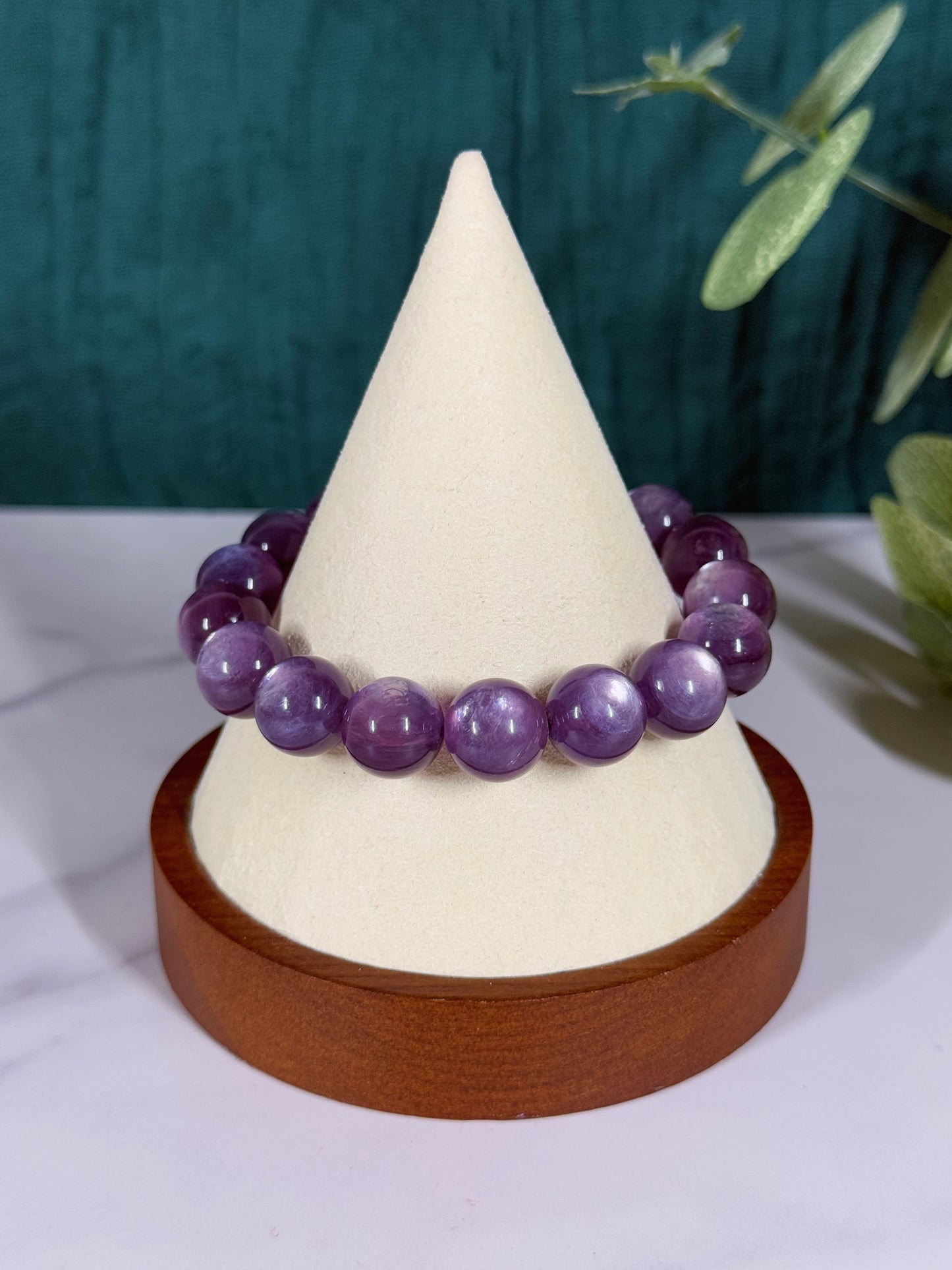 Bracelet - HQ Lepidolite 10mm