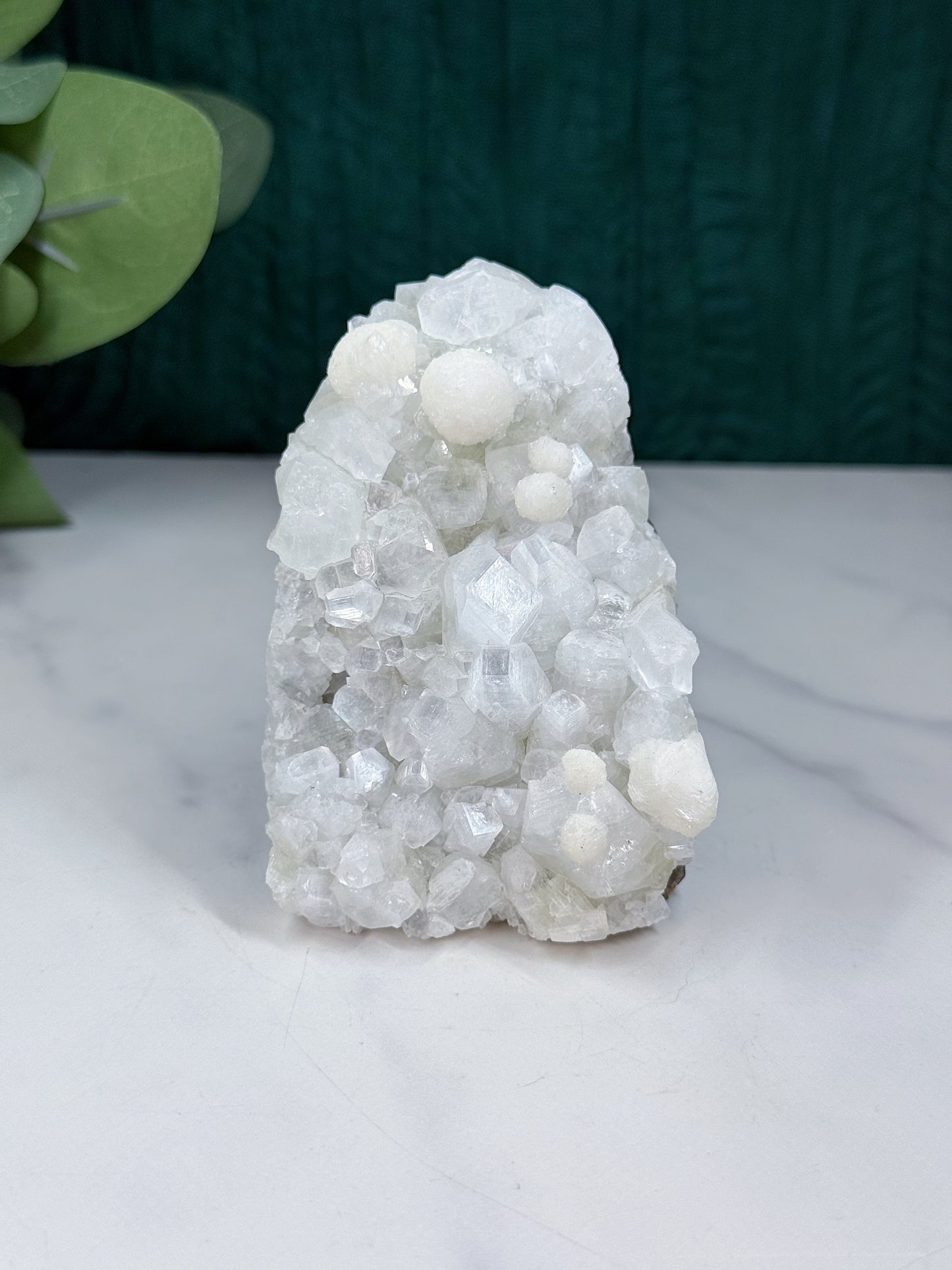 Diamond Apophyllite with Gyrolite