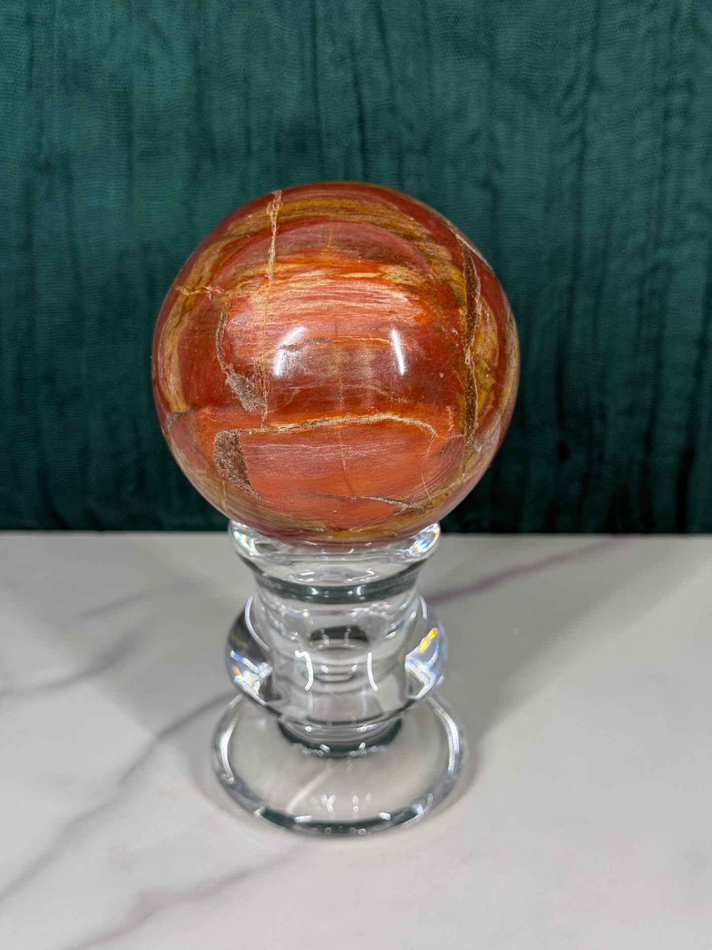 Petrified Wood Sphere