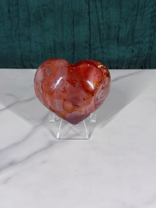 Petrified Wood Heart
