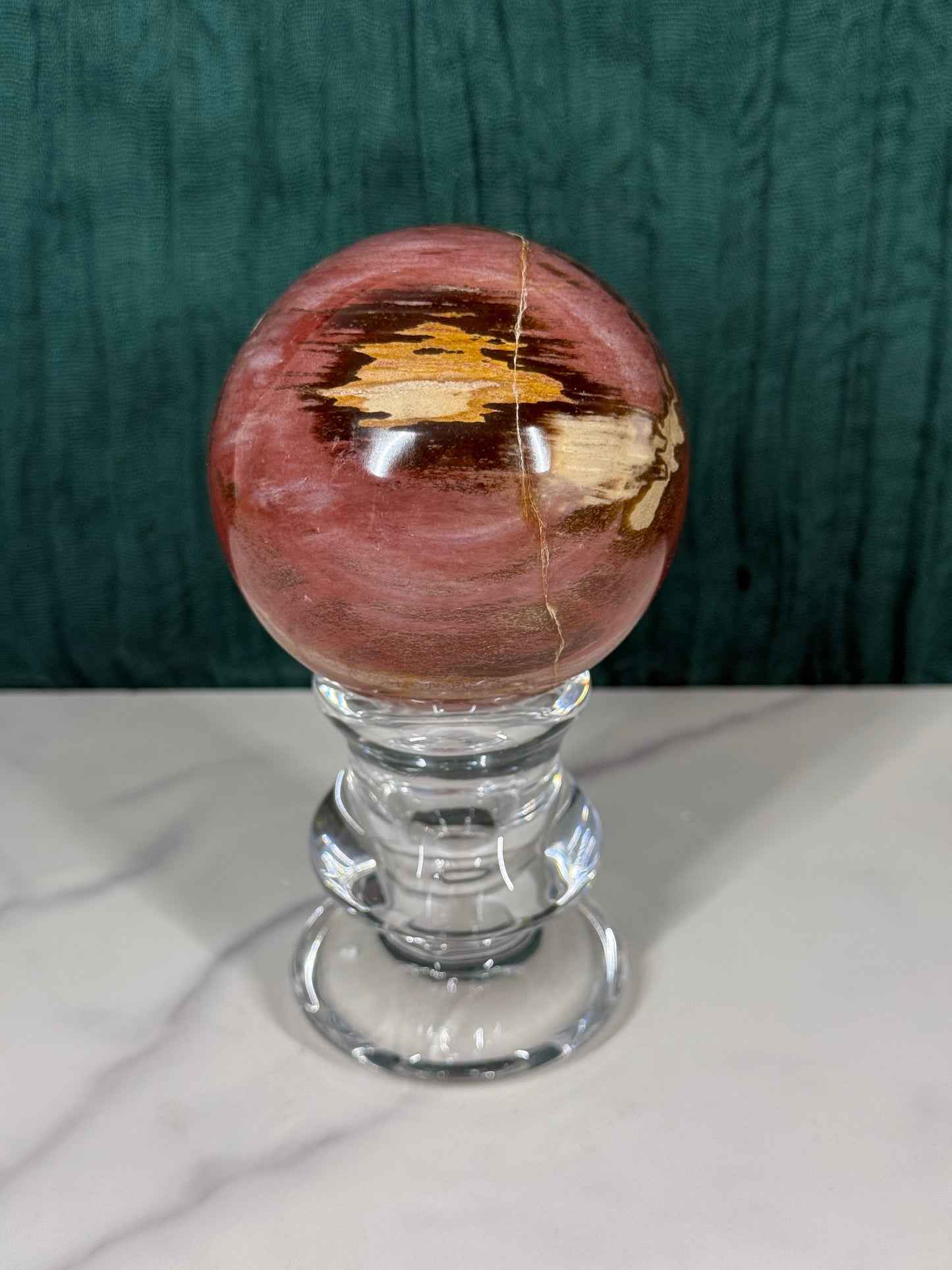 Petrified Wood Sphere