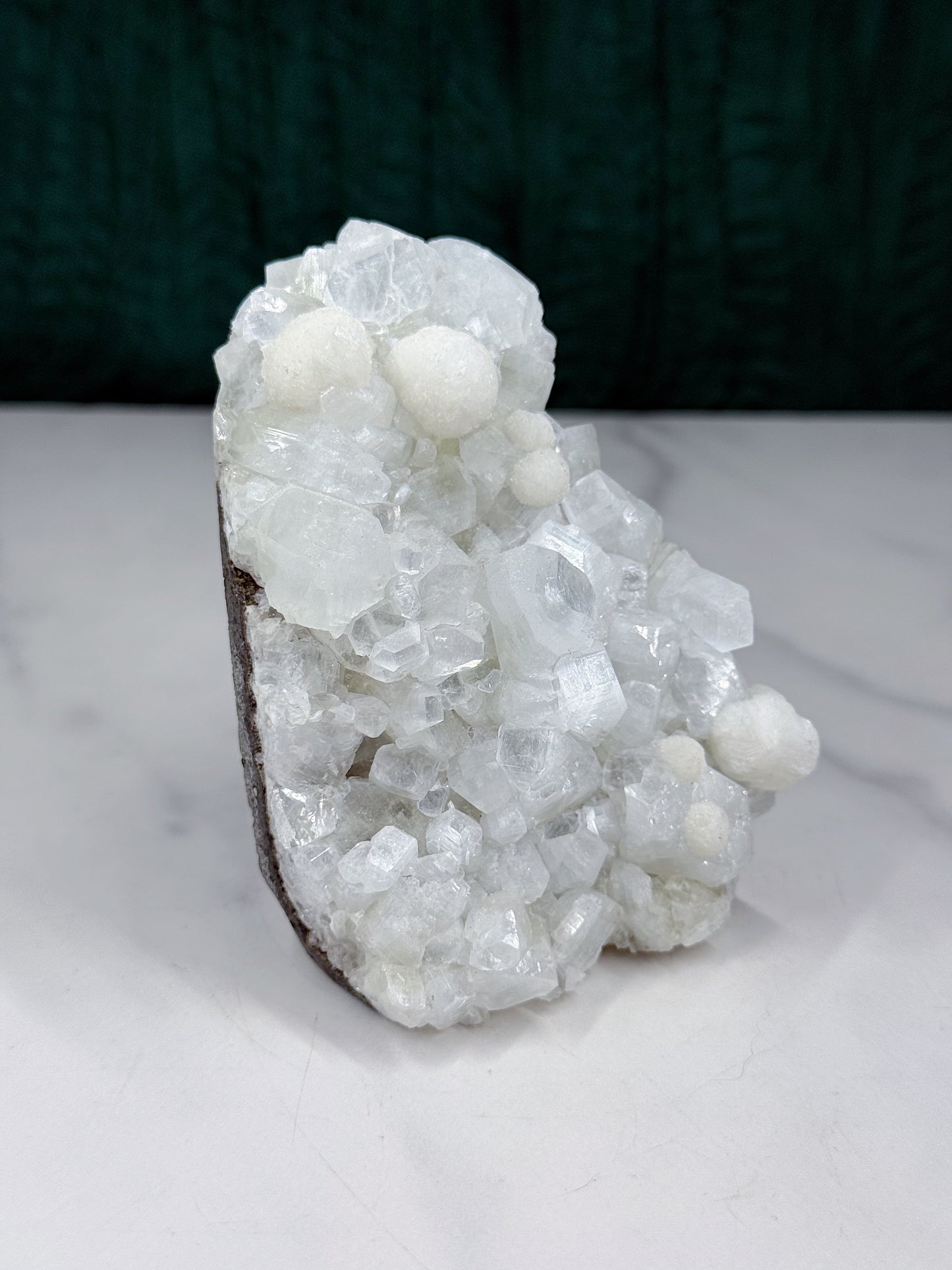 Diamond Apophyllite with Gyrolite