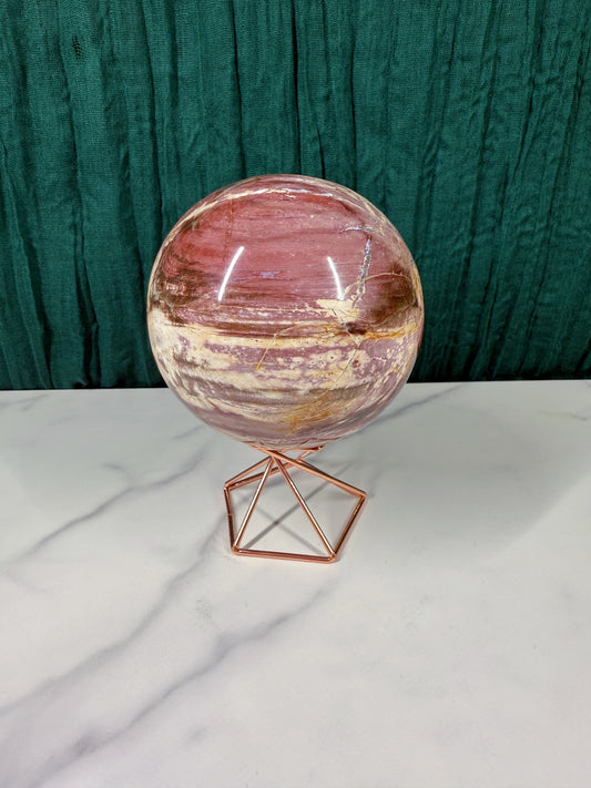 Petrified Wood Sphere