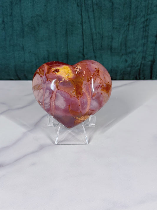 Petrified Wood Heart