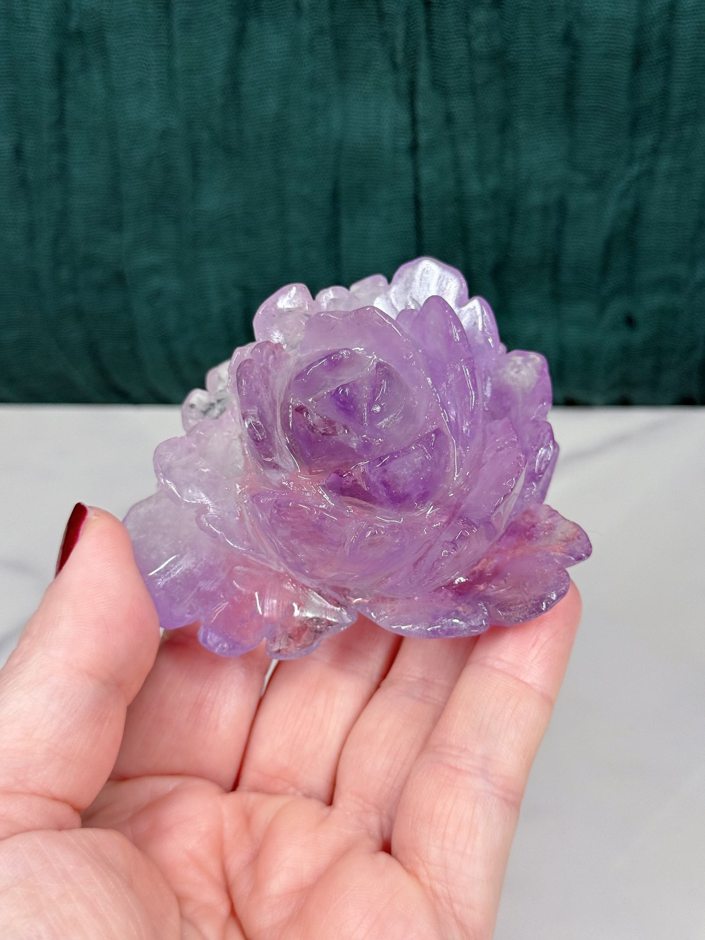Purple Amethyst Flower