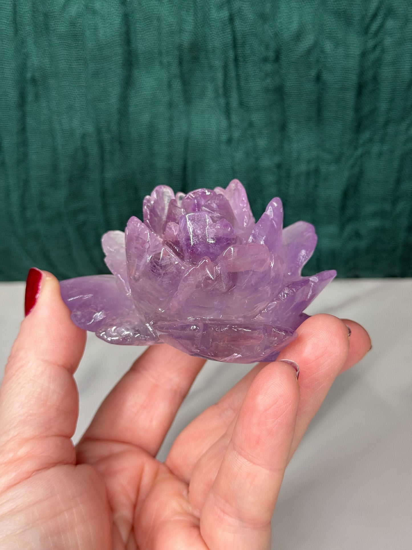Purple Amethyst Flower