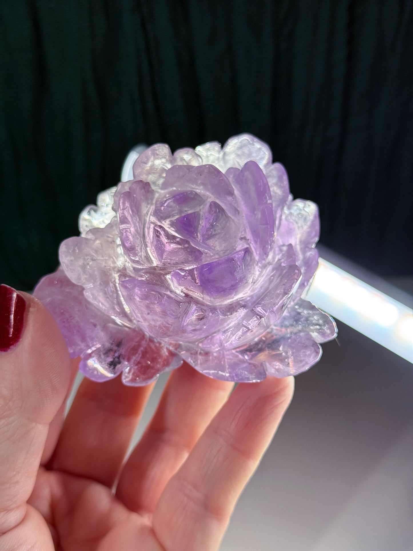 Purple Amethyst Flower