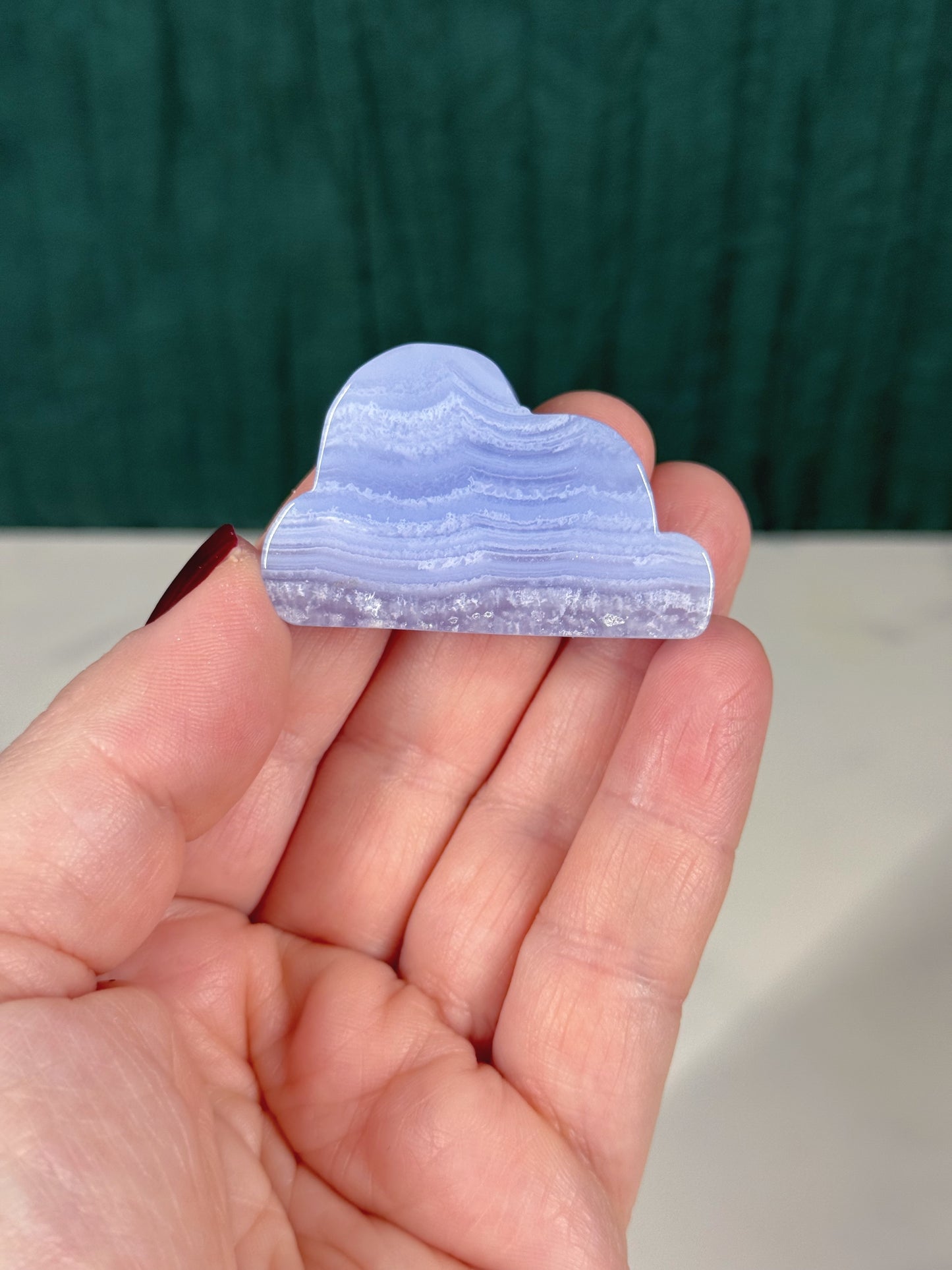 Blue Lace Clouds - Intuitively Chosen