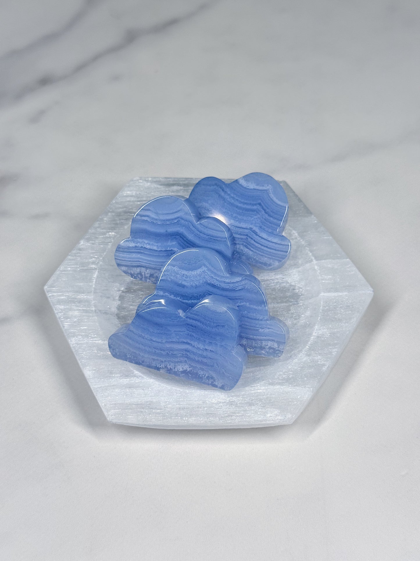 Blue Lace Clouds - Intuitively Chosen