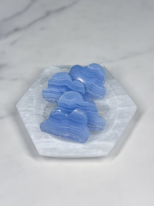 Blue Lace Clouds - Intuitively Chosen