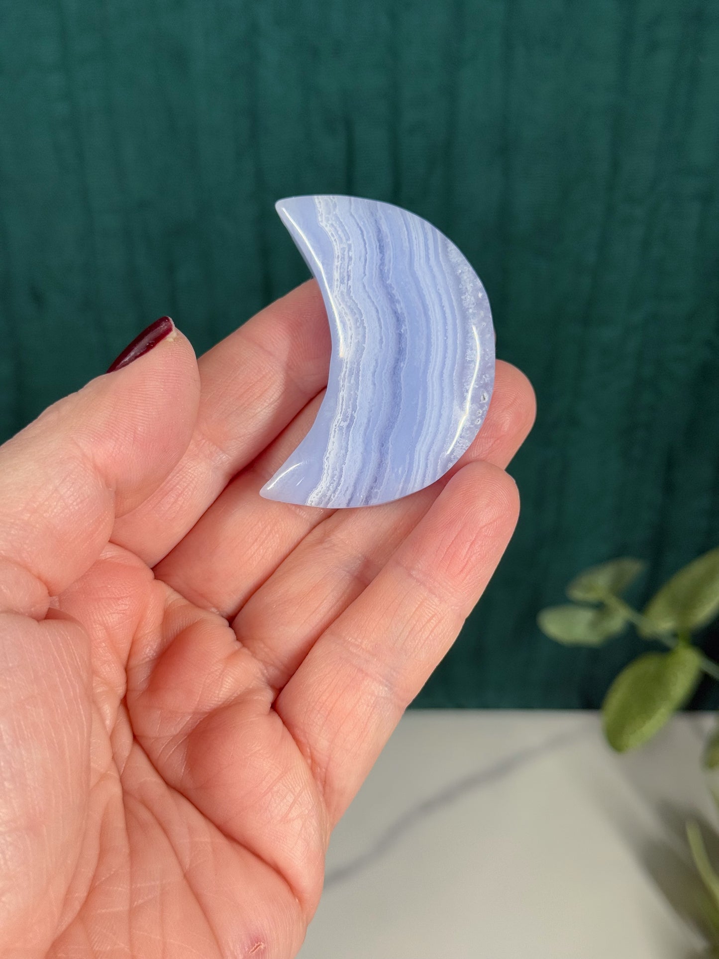 Blue Lace Moons - Intuitively Chosen