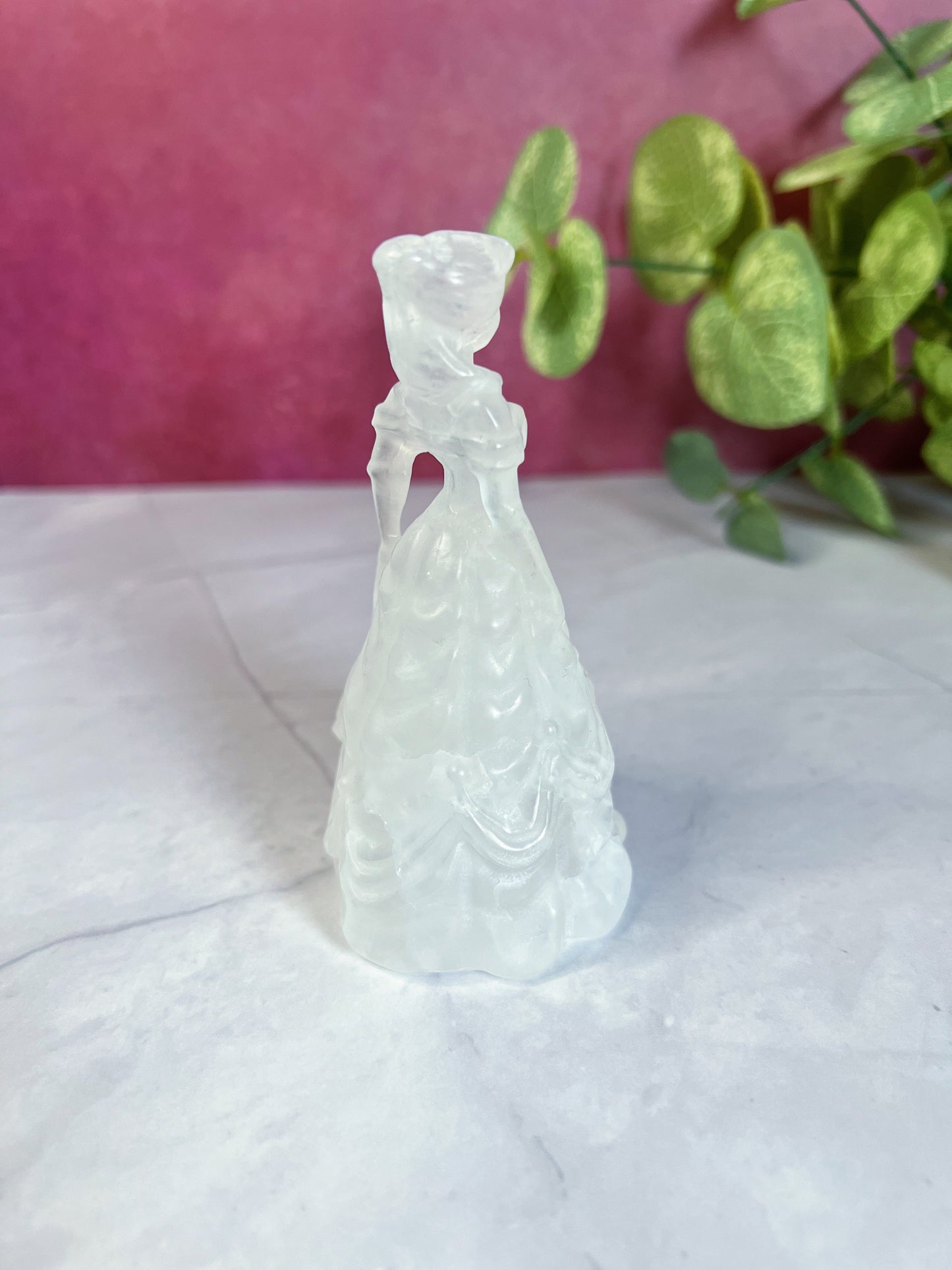 Princess Carving - Clear Quartz