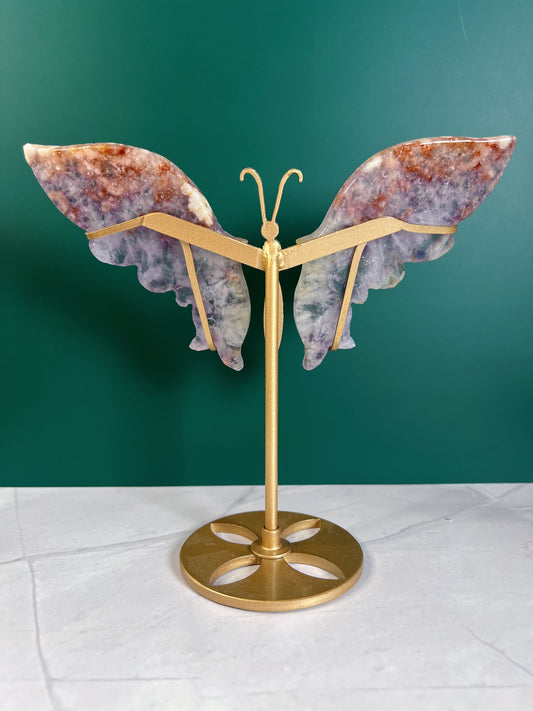 Purple Amethyst Butterfly