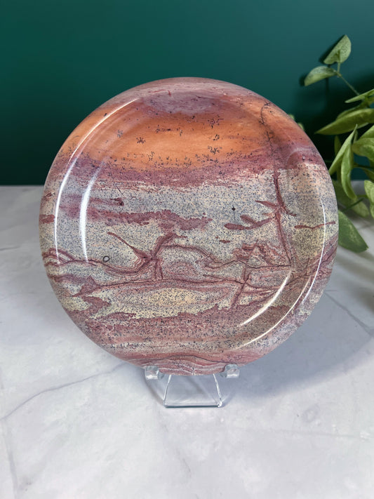 Picture Jasper Plate