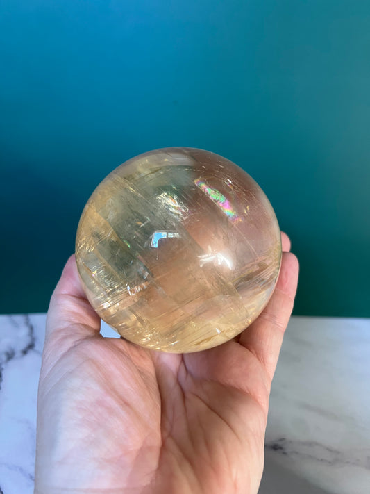 Optical Honey Calcite HQ