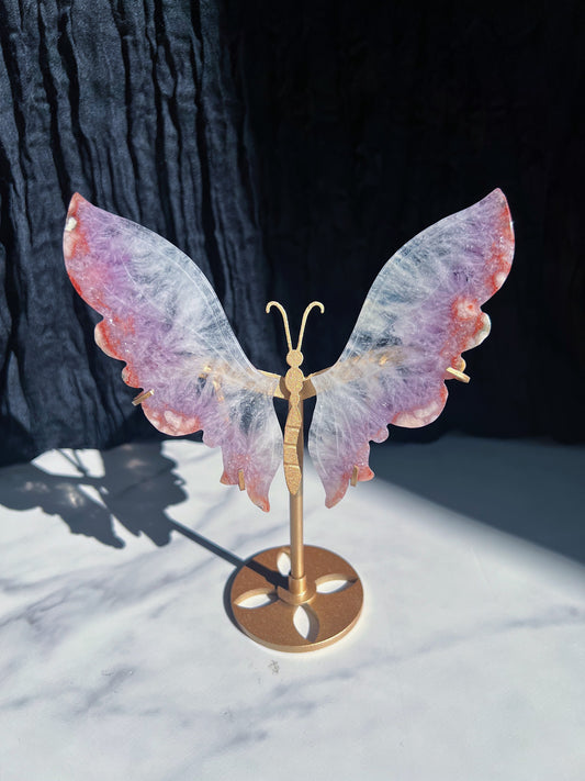 Purple Amethyst Butterfly