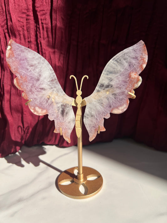 Purple Amethyst Butterfly