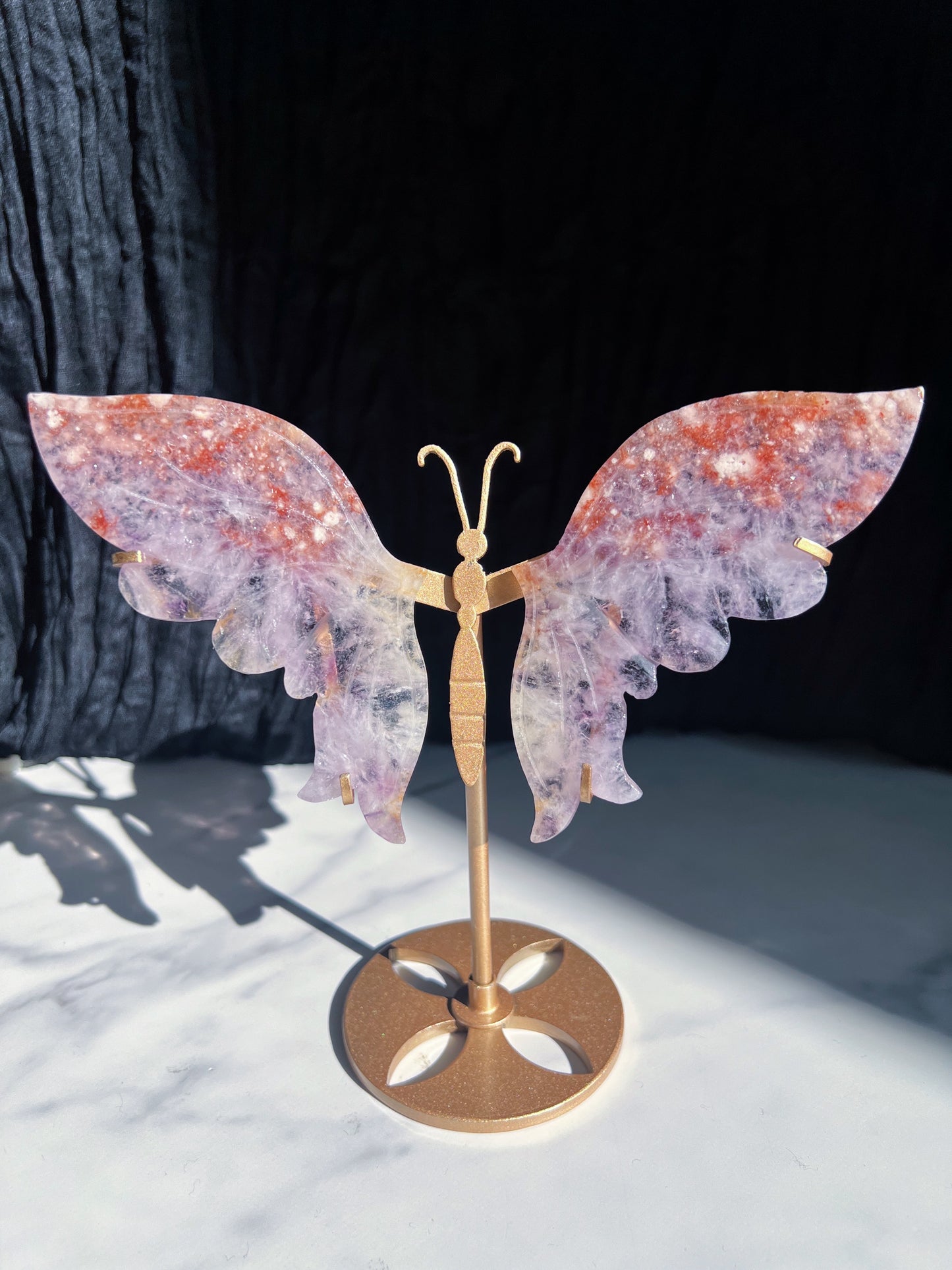Purple Amethyst Butterfly