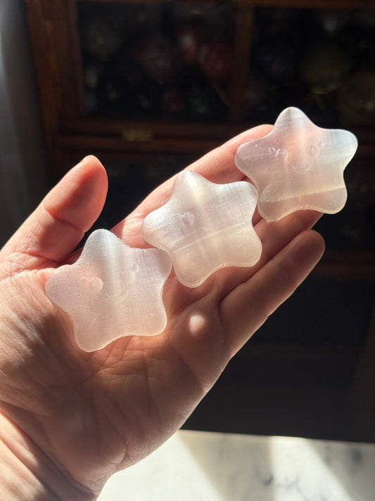Selenite Mario Star