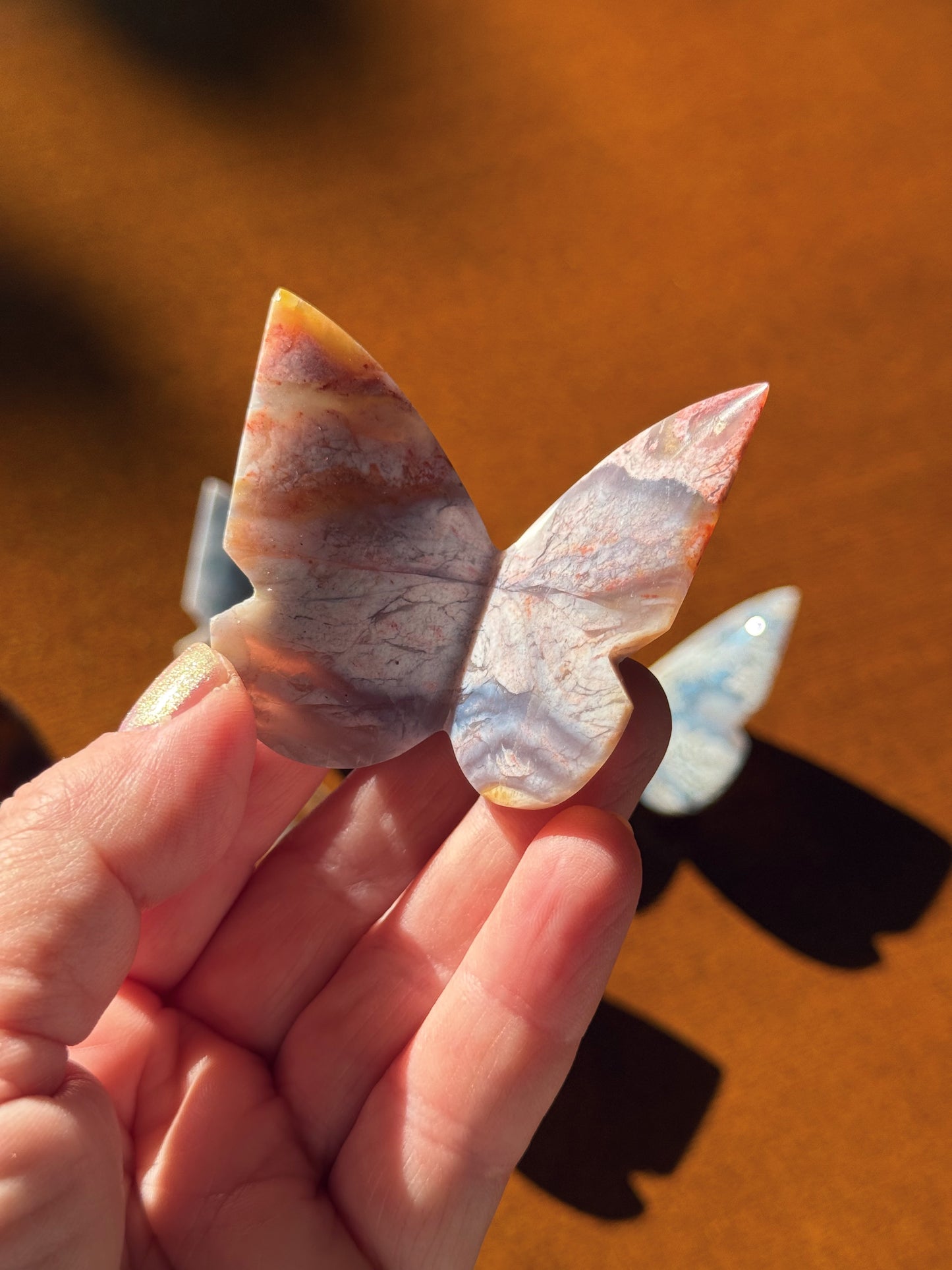 Intuitively Chosen River Jasper Butterfly