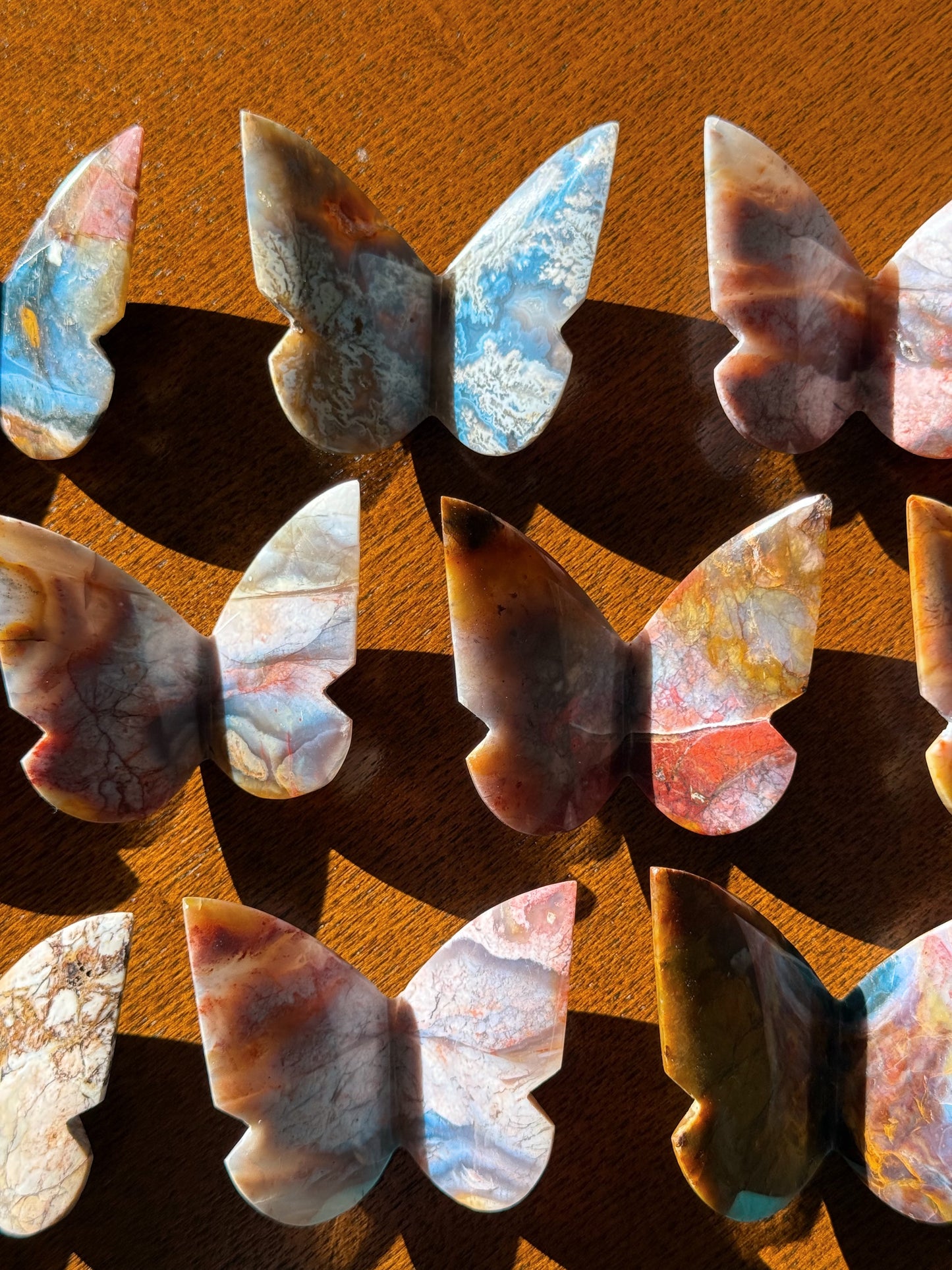 Intuitively Chosen River Jasper Butterfly
