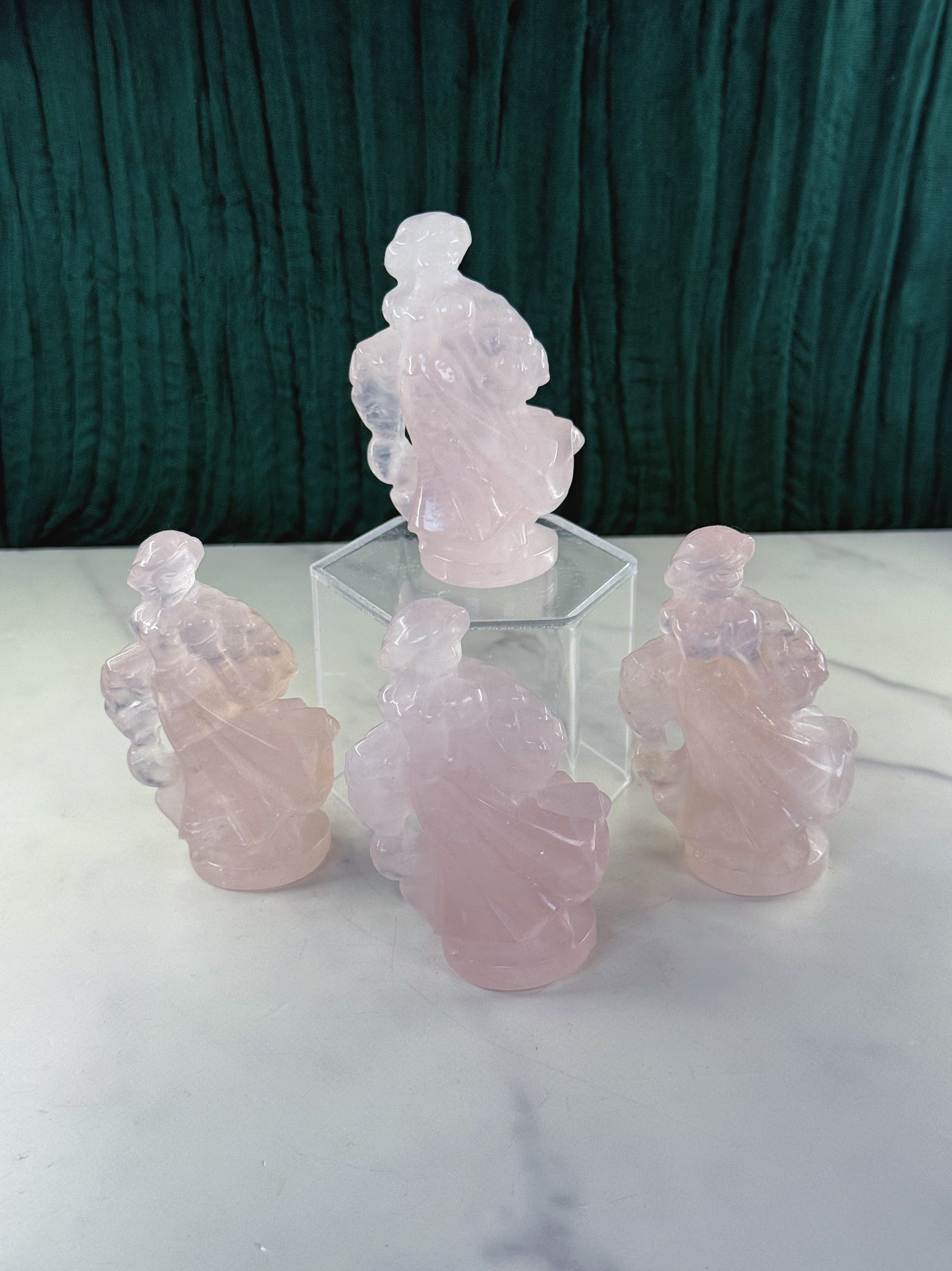 Intuitively Chosen Rose Quartz Rapunzel
