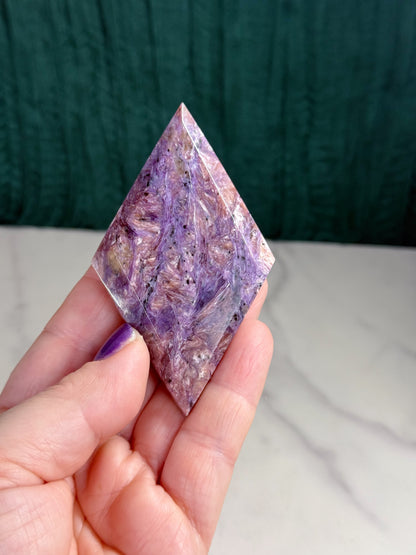 Charoite Diamond