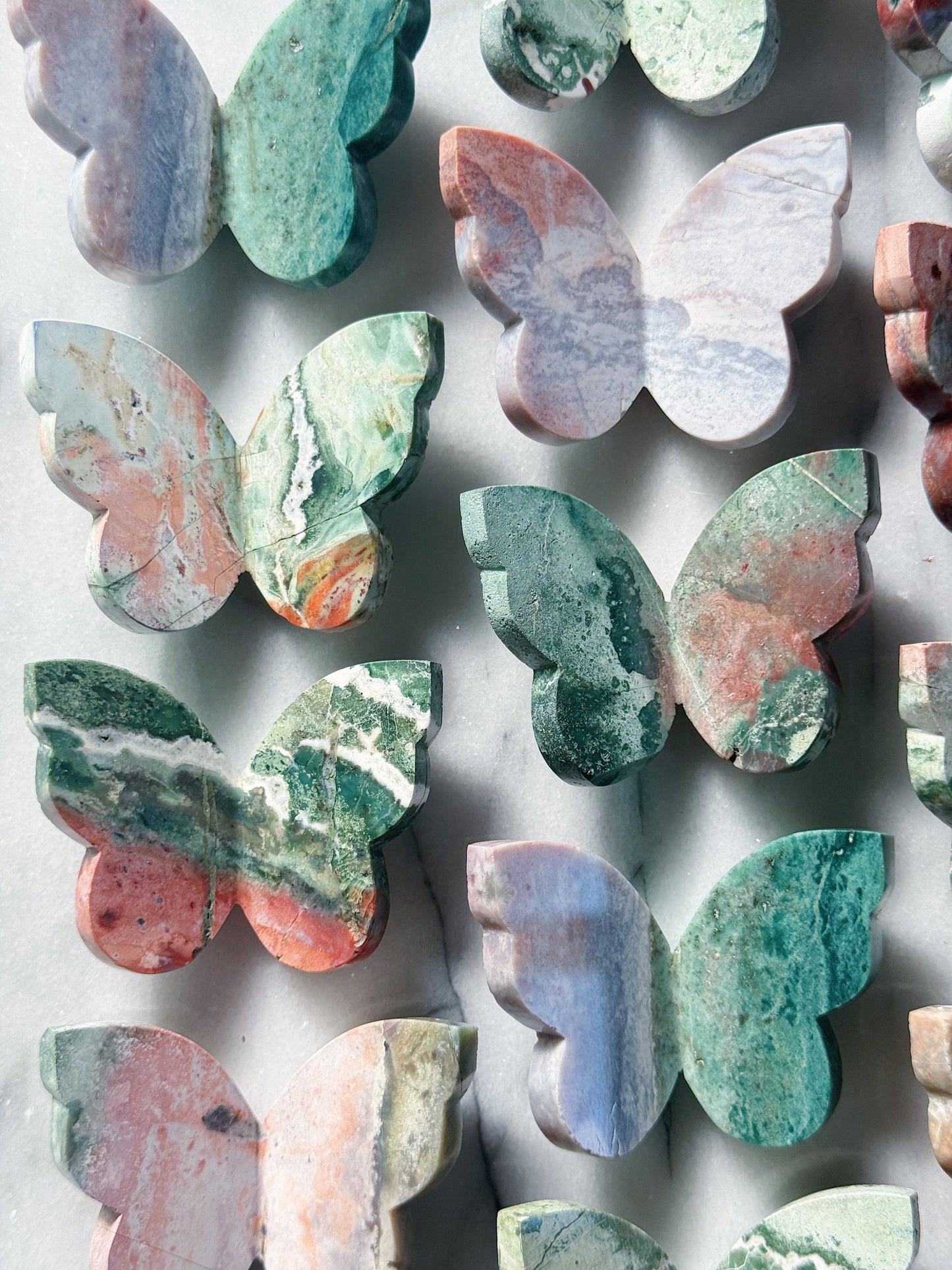 Intuitively Chosen Unicorn Jasper Butterfly