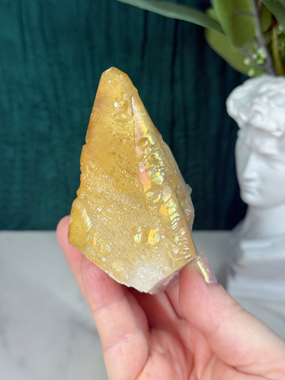 Iridescent Dogtooth Calcite