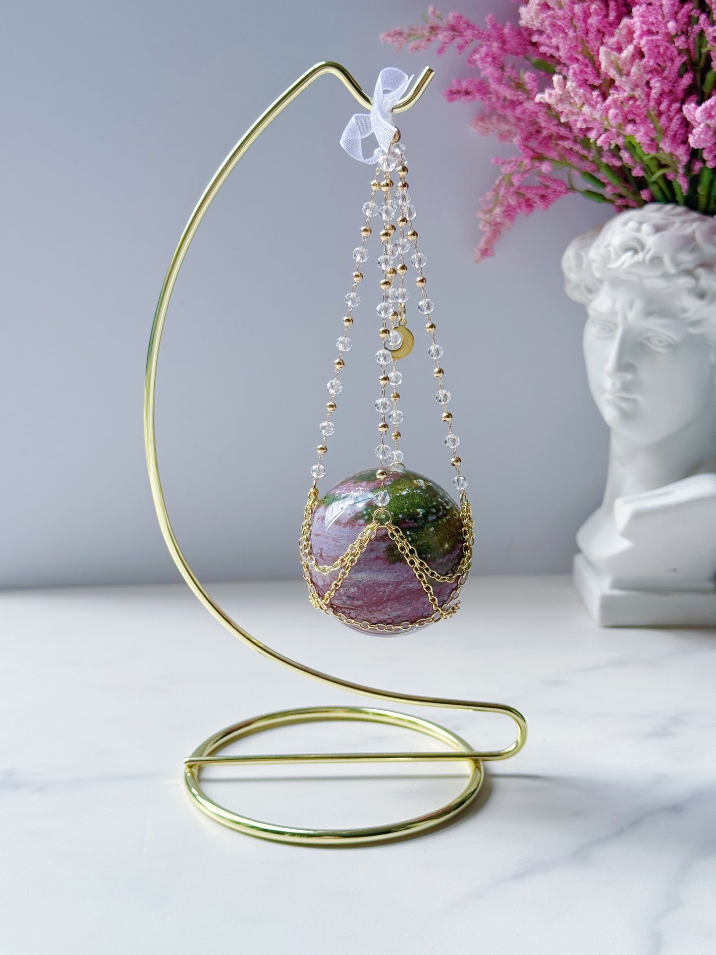 Dewdrop Hanging Sphere Stand