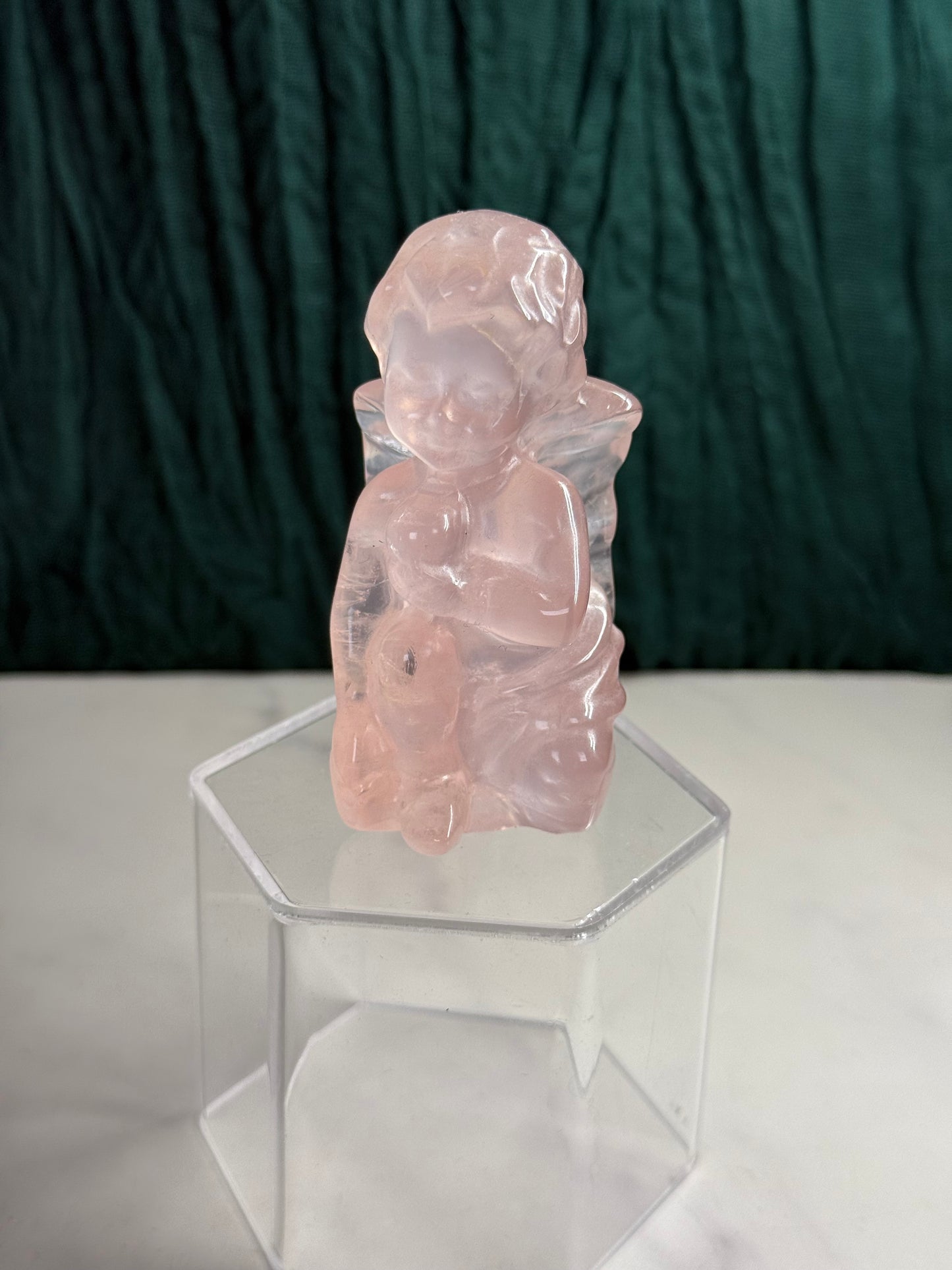 Rose Quartz Cherubs