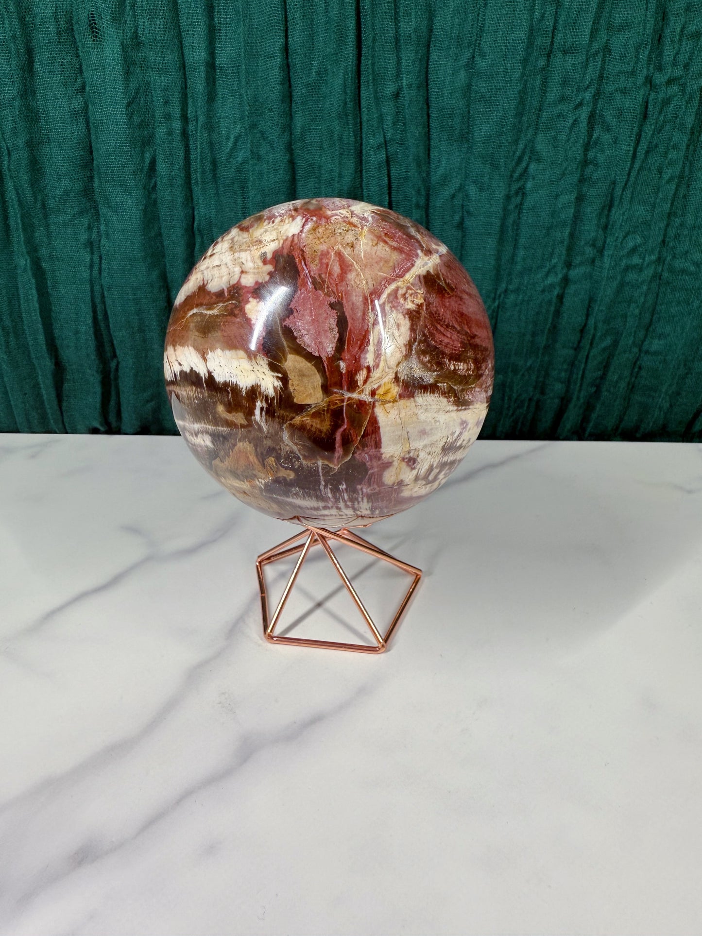 Petrified Wood Sphere