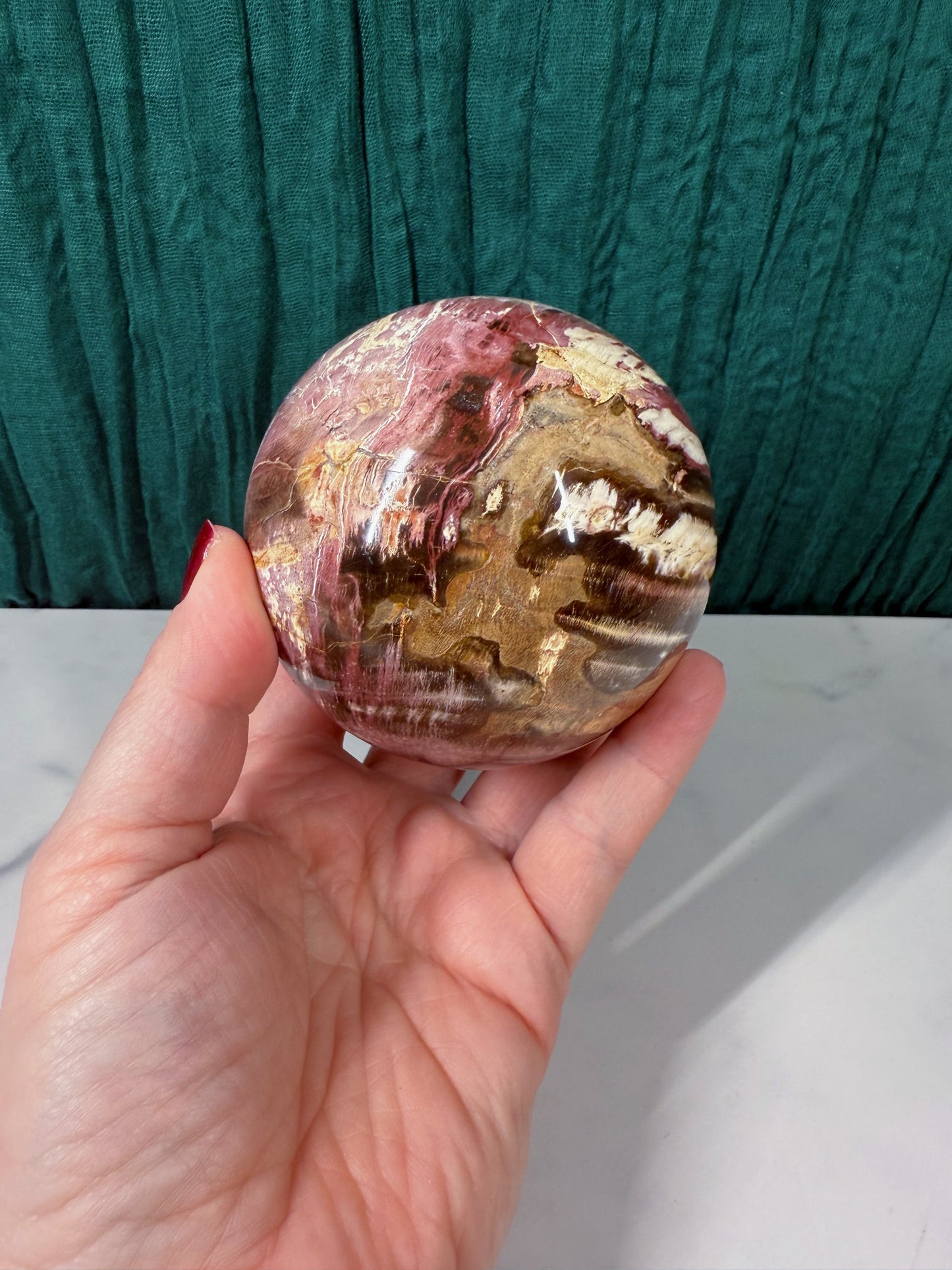 Petrified Wood Sphere