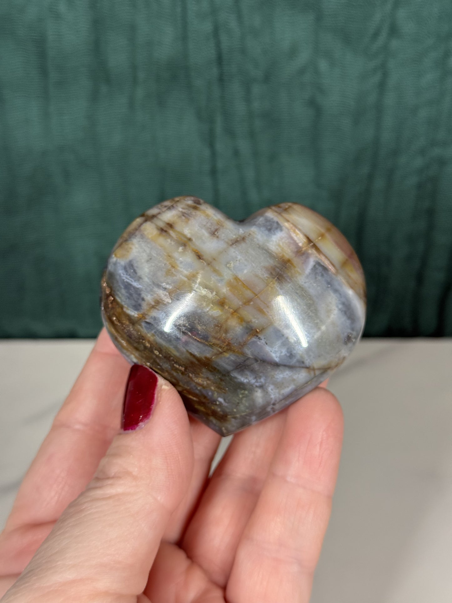 Petrified Wood Heart