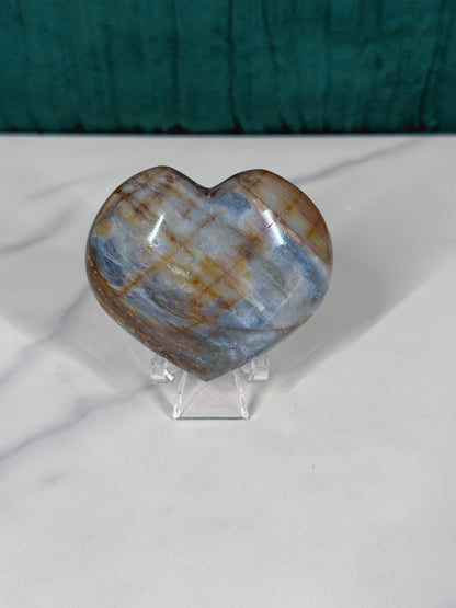 Petrified Wood Heart